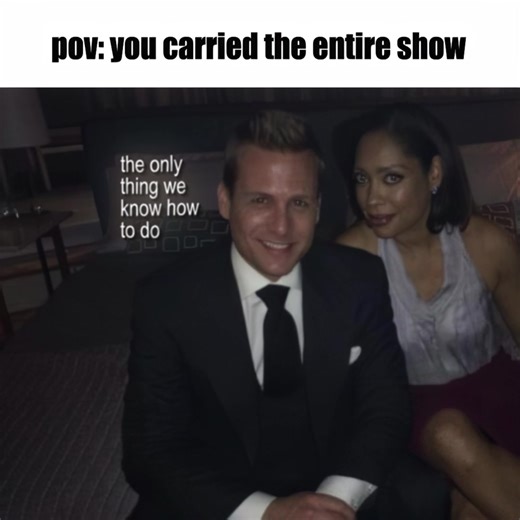 Gabriel Macht and Jessica Pearson in Suits Edit
