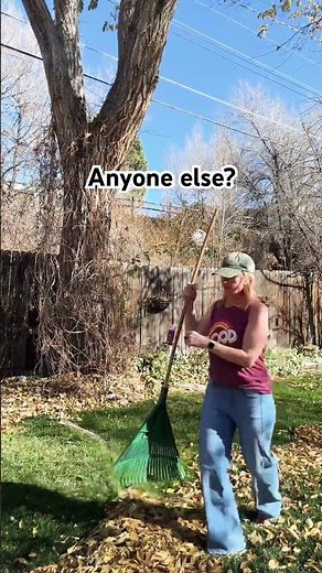 Fast Leaf Raking for Fall Cleanup | Satisfying Autumn Yard Work