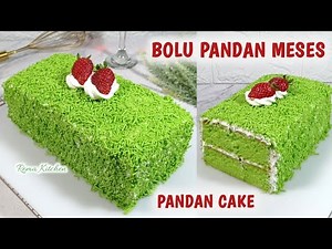 BOLU PANDAN MESES | LEMBUT DAN ENAK | PANDAN CAKE RECIPE EASY