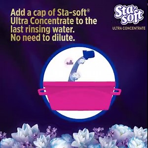 How to use Sta-soft® Ultra Concentrate? 1. Wash and rinse your laundry 2. Add a cap of Sta-soft® Ultra Concentrate to the final rinsing water, no need to dilute 3. Allow your laundry to soak in the fragrance 4. Hang them to dry #4xMoreFragrance #4xMore #Stasoft | Sta-soft Kenya