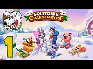 Solitaire Grand Harvest - (Level 1-25) - Gameplay Walkthrough Part #1
