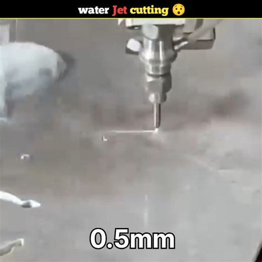 water jet cutting #fact #knoweledgefacts #shortfeed