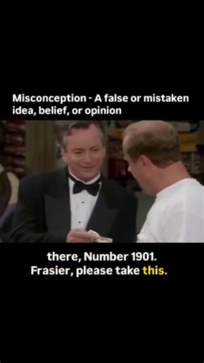 Frasier and the misconception