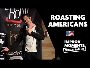Sugar Sammy : Roasting Americans | Stand Up Comedy