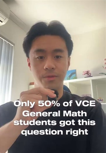 Only 50% of VCE General Math students got this question right - can you?