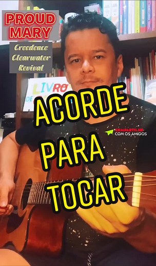 Proud Mary - Creedence Clearwater Revival #creedenceclearwaterrevival #creedence #AgoraVoceSabe #violao #aprendaviolao #acordeparatocar #acordes