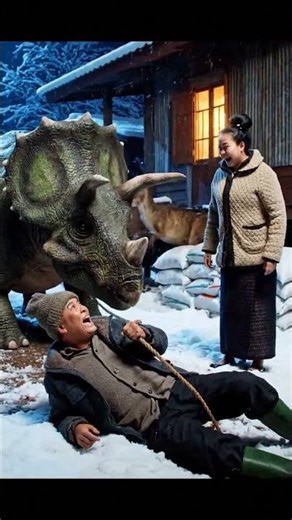 Raising Dinosaurs Isn't Easy: Rope Battle with Triceratops! 🦖