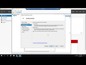 Creating and managing Hyper-V virtual machines