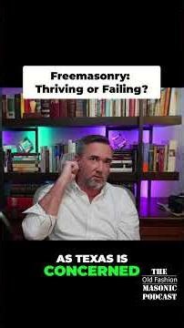 Is Freemasonry Thriving or Failing The Truth Revealed #shorts #masonry