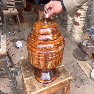 10K views · 172 reactions | How 80 year old Carpenter to make a Beautiful Wooden Hotpot __ Ingenious Wooden Hotpot Making | Magic To Go | Facebook