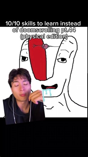 10/10 skills to learn instead of doomscrolling pt.44 (physical edition)‼️ #doomscroll #selfimprovement #screentime #skills #learning