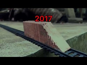 Evolution train Miniature cc 201 papercraft - Stop Motion miniature train