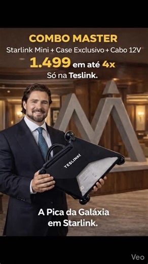 Starlink é na Teslink® on Instagram: "Promoção Mega Master Blaster só na Teslink 💵💰📡 STARLINK É NA TESLINK #promo #master"