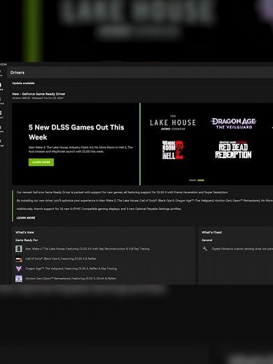 NVIDIA app updates: 🟢 DLSS Global Override 🟢 Smooth Motion for GeForce RTX 40 Series 🟢 Project G-Assist enhancements 🟢 New Streamlined NVIDIA Surround Setup 🟢 Enhance Older Games With Legacy 3D Settings 🟢 Advanced Optimus Enhancements
