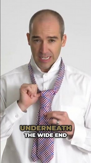 How to Tie The Four-in-hand Knot in 60 seconds