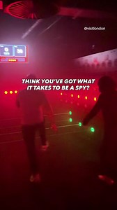 ad Channeling my inner secret agent at SpyGames SPYSCAPE London 🔎💥 From laser mazes to codebreaking, this is the ultimate spy experience. Will you accept the mission? #LondonMakesItPossible #VisitLondon | Visit London