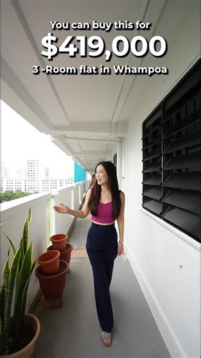 Home Central on Instagram: "✨City-fringe home at a city-fringe price.✨ This high-floor 3-room HDB in Whampoa is one of the best value finds in a mature, central estate. You get scenic park views, a renovated and move-in ready interior, and unbeatable convenience right downstairs — from a 24-hour NTUC FairPrice to wet market, eateries, shops, bus stops and the bus interchange. The home comes with a spacious living hall, two comfortable bedrooms, a large utility room that can double up as a small