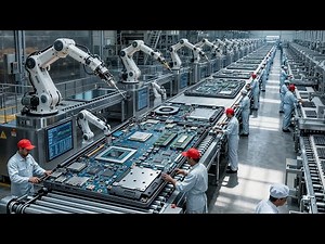 Inside the Laptop Assembly Line How Modern Laptops Are Manufactured Step-by-Step FullFactory Process