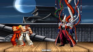 535K views · 10K reactions | Ryu e Ken Vs G. Rugal! Épico! | Arino Games | Facebook