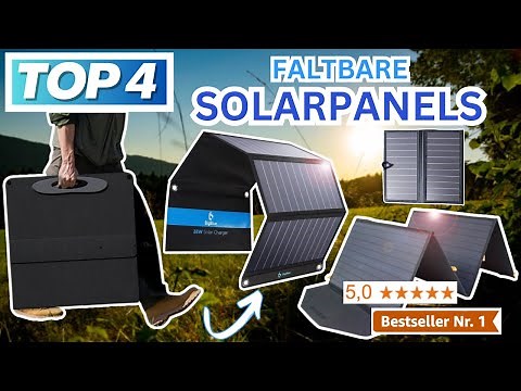 Best Foldable Solar Panels (Test Winner 2026) | Top 4 Foldable Solar Modules Comparison