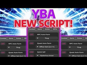 New Roblox YBA Script | Auto-farm, ESP, Stand-farm | *PASTEBIN 2026*