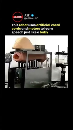 This Robot Learns to Speak Like a Human Baby