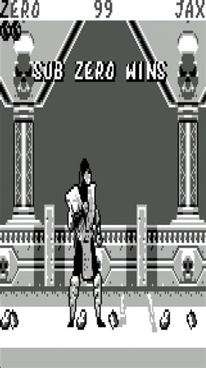 Mortal Kombat Legacy Collection Mortal Kombat 2 Gameboy Version Sub Zero Fatality