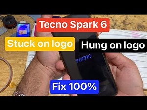 Tecno Spark 6 Stuck on Logo fix