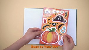 Valentines Day Gifts for Kids Make A Face Stickers, 40 Sheets Bulk Stickers Set Party Favors, DIY Crafts Preschoool Classroom Activities Supplies, Fun DIY Games