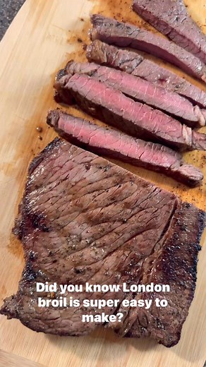 22K views · 106 reactions | This oven-baked London Broil is juicy, flavorful, and surprisingly easy to make! Grab the recipe - https://www.everydayfamilycooking.com/london-broil-in-the-oven/ | Everyday Family Cooking | Facebook