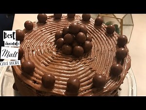 Best Chocolate Malt Cake Recipe