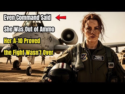 Even Command Said She Was Out of Ammo — Her A-10 Proved the Fight Wasn’t Over