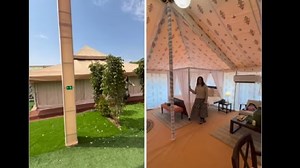 Indulge in Luxury: Explore Anant And Radhika's Opulent Pre-Wedding Tent Decor | Viral Video