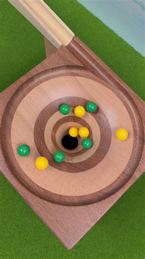 Marbles falling in a vortex Marble Run ASMR #123 Slow Motion Colorful marbles #marblerun #マーブルラン