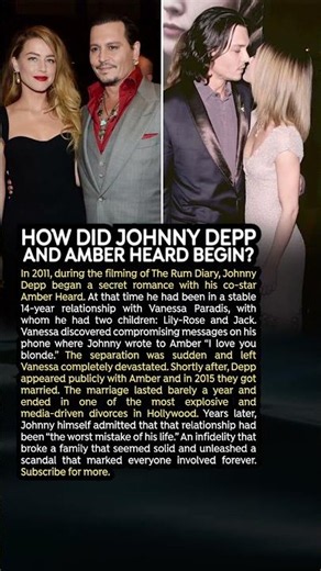 How Did Johnny Depp and Amber Heard Begin?