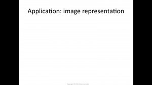 K-means for image representation