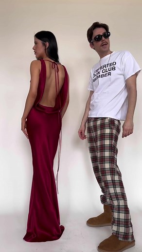 How to tie the Plunging Cowl Gown | gown