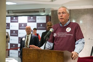 Benjamin's 37-year legacy celebrated on James Benjamin Day - Mays Business School News