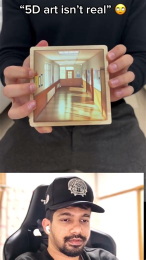 5d art isn’t real?🤔 #viral #trending #shorts