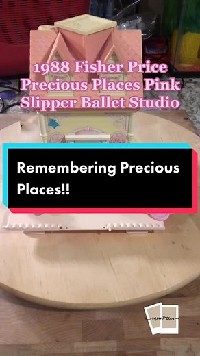 Remember Precious Places? #pretendplay #fisherprice #dollhouses #miniatures #80snostalgia #childhoodtoys