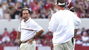 Alabama's Nick Saban: Argument with OC Lane Kiffin was a 'chewing'