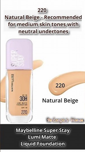 Maybelline Super Stay Lumi Matte Review 2024: Find Your Shade & Undertone in Under 1 Minute!