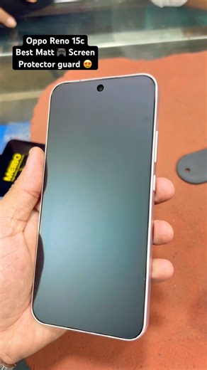 ⚡️ Oppo Reno 15c Best Matt 🎮 Screen Protector guard 👀 #opporeno15c