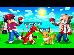 My FIRST Pokemon GYM BATTLE in Minecraft!