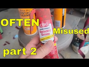 Dielectric Grease Often Misused and misunderstood. How to clean electrical contacts Part 2