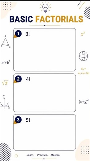Only 10% Can Solve These Basic Factorials Fast #Factorials #MentalMath #MathChallenge