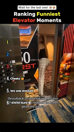 Ranking Funniest Elevator Moments 😭