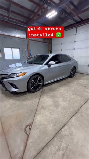 Quick-Strut installed ✅ #suspension #struts #mechanic #autorepair