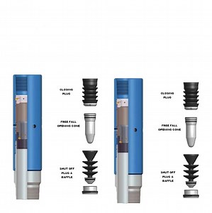 [Hot Item] Oilfield Equipment 7" Mechanical Stage Tool with Plugs and Shut off Plug