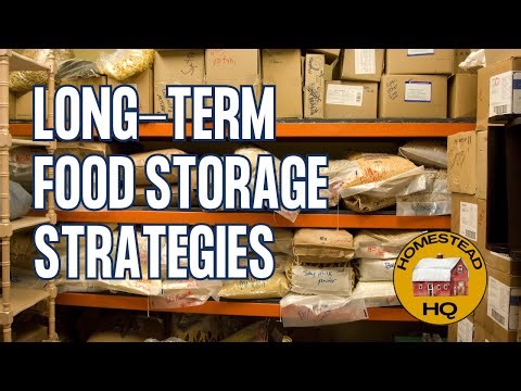 Food Storage Strategies for Long-Term Preparedness